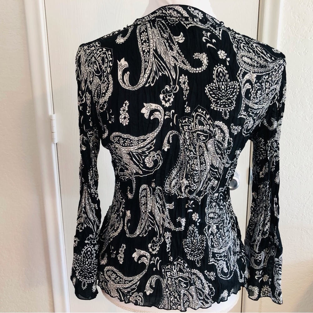 EUC Robbie Bee paisley blouse - Picture 3 of 7